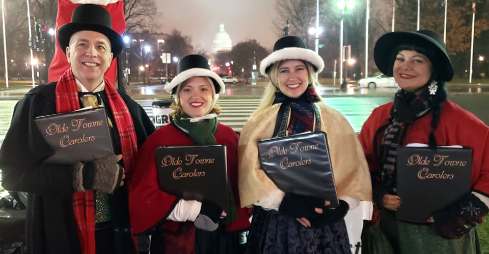 Chicago Christmas carolers for hire
